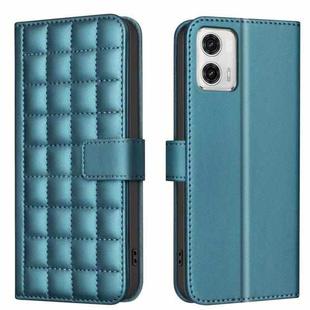For Motorola Moto G73 5G Square Texture Leather Phone Case(Green)