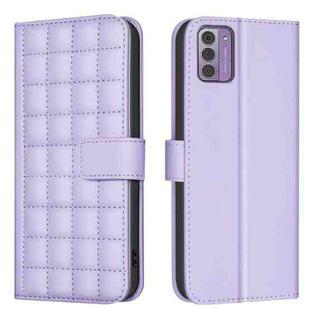 For Nokia G42 / G310 Square Texture Leather Phone Case(Purple)