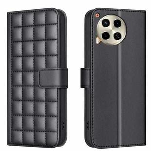 For Tecno Camon 30 5G / 4G Square Texture Leather Phone Case(Black)