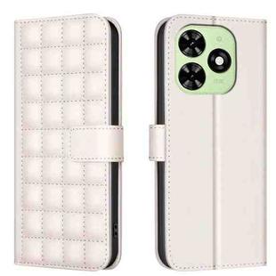 For Tecno Spark Go 2024 / 20C / Pop 8 Square Texture Leather Phone Case(Beige)