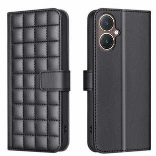 For vivo Y27 4G Square Texture Leather Phone Case(Black)