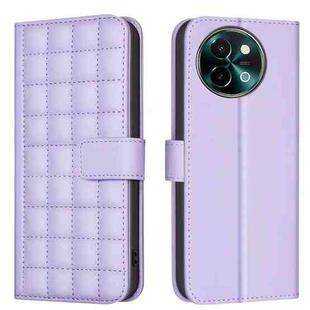 For vivo Y38 5G / Y200i 5G Square Texture Leather Phone Case(Purple)