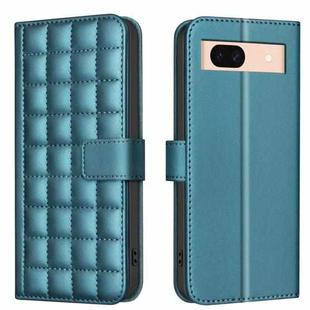 For Google Pixel 8a Square Texture Leather Phone Case(Green)