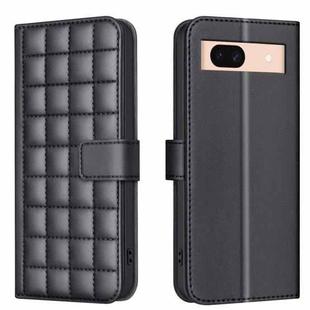 For Google Pixel 8a Square Texture Leather Phone Case(Black)