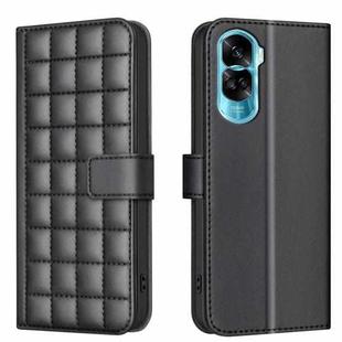 For Honor 90 Lite / X50i Square Texture Leather Phone Case(Black)