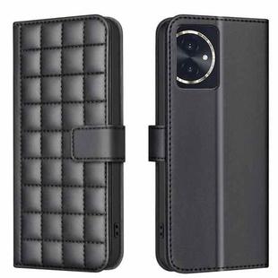 For Honor 100 Square Texture Leather Phone Case(Black)