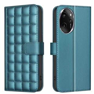 For Honor 100 Pro Square Texture Leather Phone Case(Green)