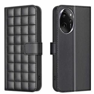 For Honor 100 Pro Square Texture Leather Phone Case(Black)