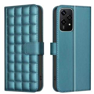 For Honor 200 Lite Global Square Texture Leather Phone Case(Green)