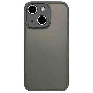 For iPhone 14 TPU Hybrid PC Phone Case(Titanium Gray)