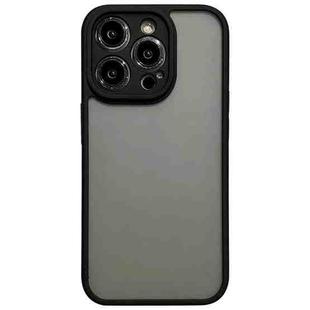 For iPhone 14 Pro TPU Hybrid PC Phone Case(Black)