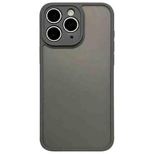 For iPhone 11 Pro Max TPU Hybrid PC Phone Case(Titanium Gray)