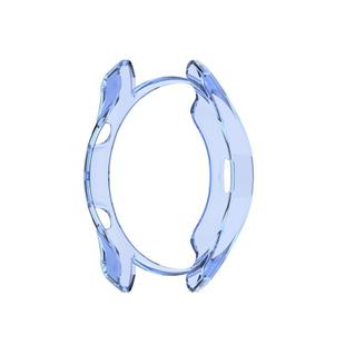 For Samsung Galaxy Watch 3 45mm Transparent TPU Watch Protective Case(Blue)