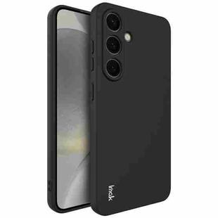 For Samsung Galaxy S25 5G imak UC-3 Series Shockproof Frosted TPU Phone Case(Black)