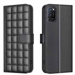 For OPPO A72 / A52 / A92 Square Texture Leather Phone Case(Black)