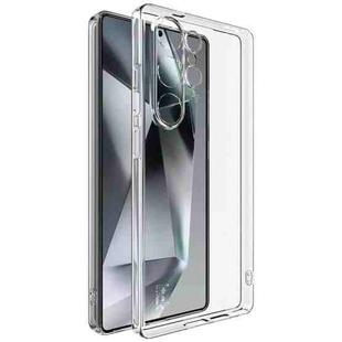 For Samsung Galaxy S25 Ultra 5G imak UX-5 Series Super Slim Transparent Shockproof TPU Protective Case(Transparent)