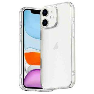 For iPhone 11 Four Corner Airbag Transparent Glass Phone Case