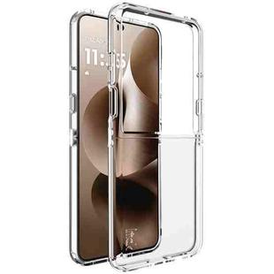 For Motorola Razr 60 Ultra imak UX-6 series All-inclusive Shockproof Airbag TPU Invisible Phone Case(Transparent)