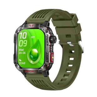 HT29 2.01 inch IPS Screen Triple Proof Smart Watch with Banknote Detector Light(Green)