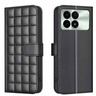 For Redmi K70 / K70 Pro Square Texture Leather Phone Case(Black)