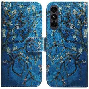 For Samsung Galaxy S25 FE 5G Coloured Drawing Flip Leather Phone Case(Apricot)