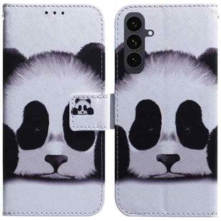 For Samsung Galaxy S25 FE 5G Coloured Drawing Flip Leather Phone Case(Panda)