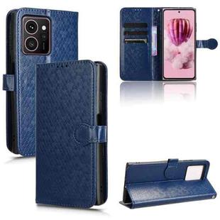 For HMD Skyline 5G Honeycomb Dot Texture Leather Phone Case(Blue)