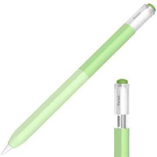 For Apple Pencil USB-C Gradient Silicone Stylus Protective Case(Matcha Green)