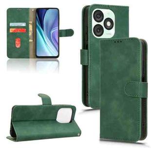 For itel A50 Skin Feel Magnetic Flip Leather Phone Case(Green)