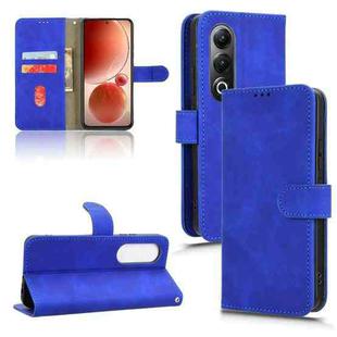 For itel S25 Skin Feel Magnetic Flip Leather Phone Case(Blue)