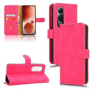 For itel S25 Skin Feel Magnetic Flip Leather Phone Case(Rose Red)