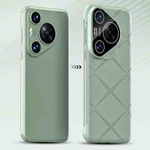 For Huawei Pura 70 Ultra Borderless Upshrink Camera Protection Phone Case(Green)