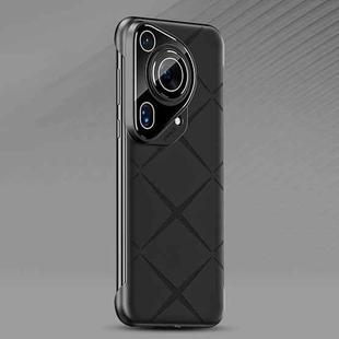 For Huawei Pura 70 Pro Borderless Upshrink Camera Protection Phone Case(Black)