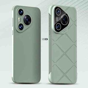 For Huawei Pura 70 Borderless Upshrink Camera Protection Phone Case(Green)