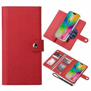 For iPhone 16 Pro ViLi GHA-C Series RFID MagSafe Magnetic Flip Leather Phone Case(Red)