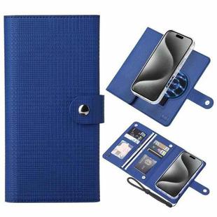 For iPhone 15 Pro ViLi GHA-C Series RFID MagSafe Magnetic Flip Leather Phone Case(Blue)