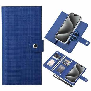 For iPhone 15 Pro Max ViLi GHA-C Series RFID MagSafe Magnetic Flip Leather Phone Case(Blue)