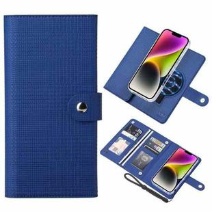 For iPhone 14 Plus ViLi GHA-C Series RFID MagSafe Magnetic Flip Leather Phone Case(Blue)