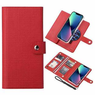 For iPhone 13 ViLi GHA-C Series RFID MagSafe Magnetic Flip Leather Phone Case(Red)