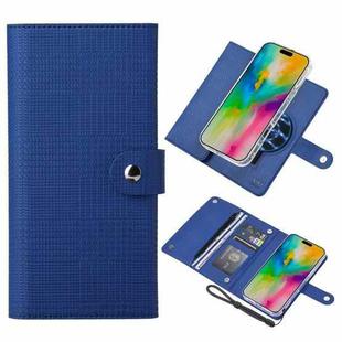 For iPhone 16 Pro ViLi GHB-C Series RFID MagSafe Magnetic Flip Leather Phone Case(Blue)