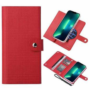 For iPhone 13 Pro ViLi GHB-C Series RFID MagSafe Magnetic Flip Leather Phone Case(Red)