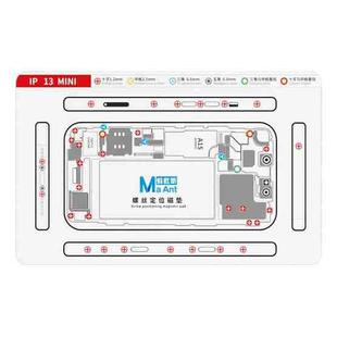 For iPhone 13 mini MaAnt Double-sided Screw Positioning Flexible Soft Magnetic Pad