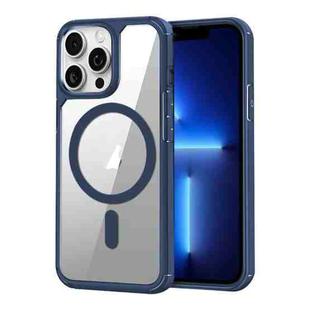 For iPhone 13 Pro MagSafe Acrylic Hybrid TPU Phone Case(Royal Blue)