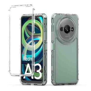 For Redmi A3 4G Acrylic Transparent Phone Case