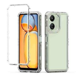 For Redmi 13C Acrylic Transparent Phone Case