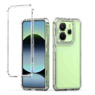 For Redmi Note 14 4G 163.25mm Acrylic Transparent Phone Case