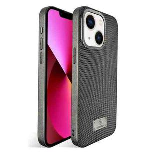 For iPhone 13 Ice Silk Mesh Breathable Cooling Phone Case(Grey)