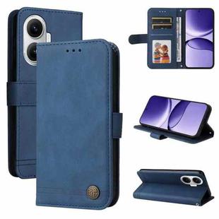 For Redmi Turbo 4 Pro / Xiaomi Poco F7 Skin Feel Life Tree Metal Button Leather Phone Case(Blue)