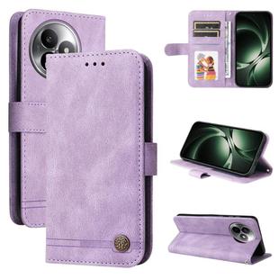For Redmi K80 Ultra Skin Feel Life Tree Metal Button Leather Phone Case(Purple)