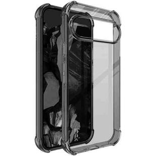 For Google Pixel 9 / Pixel 9 Pro imak Shockproof Airbag TPU Phone Case(Transparent Black)